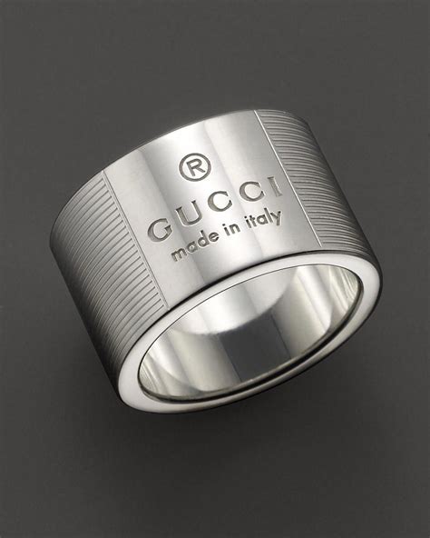 aretes gucci para hombre|gucci men ring.